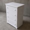 white-chest-of-drawers-four-drawers-raised-local-product- durable-at-5starfurniture.co.za