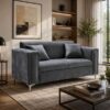 grey-velvet-couch-with-cushions-included-main-photo