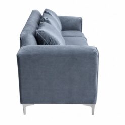 grey-velvet-couch-with-cushions-included-side-view