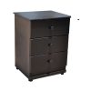 black-bedside-table-3-drawers-raised-locally-manufactured-5-star-furniture