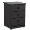 black-bedside-table- 3drawers-raised-locally-manufactured-at-5starfurniture