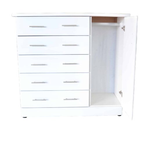 White Drawers Raised Cupboard - Hanging behind door - Local - Image 2