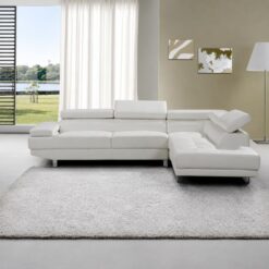 white-corner-leather-couch-adjustable-headrest-at-5star-furniture