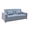 grey-sleeper-couch-double-bed-when-open-fabric-silver-legs-tufted-back-rest