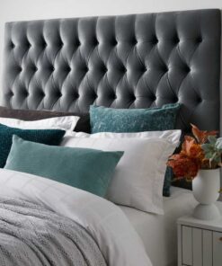 upholstered-headboard-tufted-grey-velvet-with-legs-queen-size-no-fastening-lifestyle