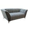 pleated-grey-velvet-sofa-2-divisional-handmade-with-steel-legs-5-star-furniture