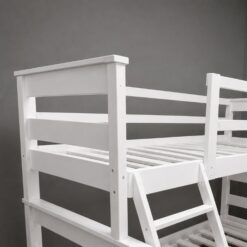 white-tri-bunk-bed-at-5star-furniture-close-up