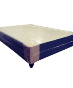 Alternative view of Grey Double Bed Base Mattress Foundation Elevation Guarantee