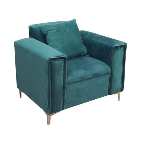 green-chair-occasional-single-division-velvet-with-arms-cushion-included
