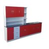 red-kitchen-cupboards-assembled-set-2m-width-black-top-5-star-furniture