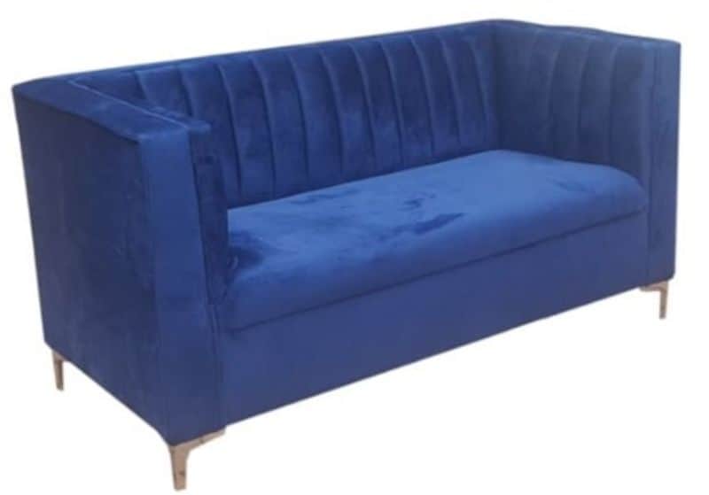 cheap-couches-for-sale-divine-pleated-couch-blue-velvet-min