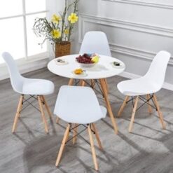 round-dining-table-and-4-chairs-white-pre-assembled-5-pieces-5star-furniture