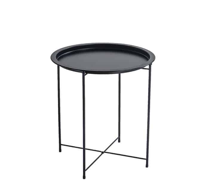 round-black-end-table-metal-assembled-light-weight-easy-to-clean-5-star-furniture