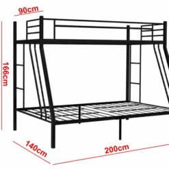 steel-double-bunk-bed-single-top-double-bottom-black-measurements-at-5-star-furniture