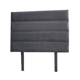 padded-headboard-queen-grey-velvet-lines-freestanding-5-star-furniture