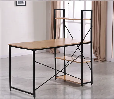 desk-with-bookshelf-oak-with-black-metal-structure-assembled-5-star-furniture