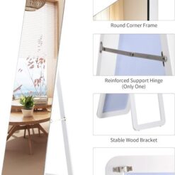 Mirror narrow white supportive3