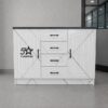 storage-cupboard-marble-top-1250mm-unit-with-four-drawers-and-two-doors