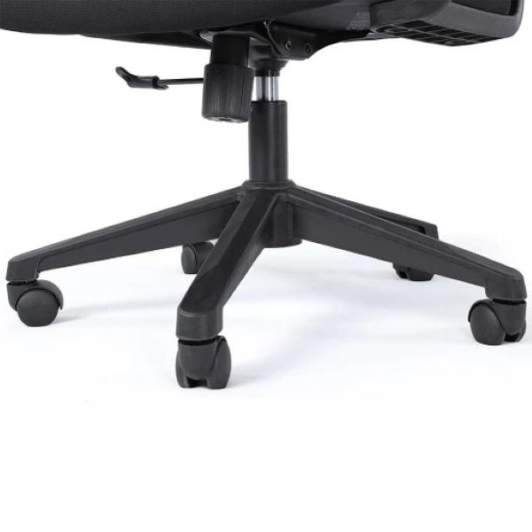 Office Chair with headrest - Assembled - Lumber and neck Support - Image 5