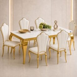 Dining Table_ and 6 chairs