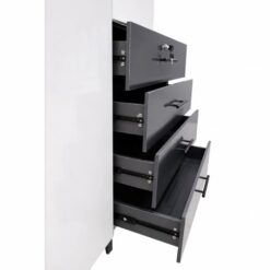 Six doors Wardrobe with drawers at 5starfurniture close up