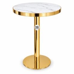 gold and white bar table_last view