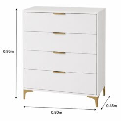 four-drawer-chest-of-drawer-measurements