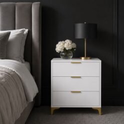 three-drawer-bedside-table-raised-on-gold-legs-main-picture