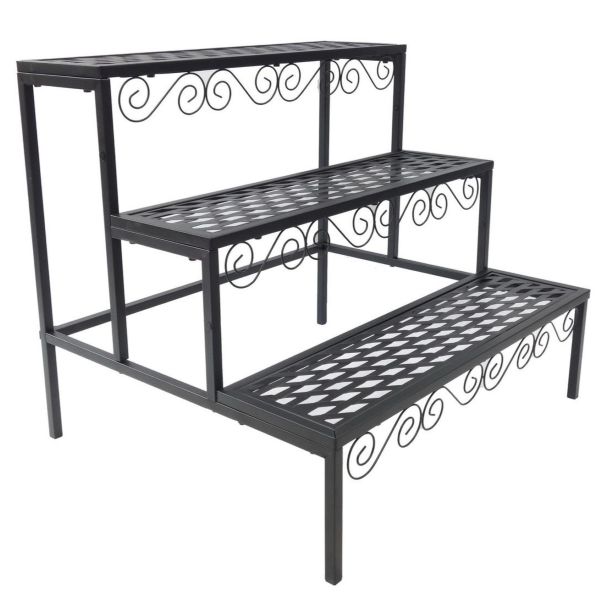 3 Tier Metal Stand - Metal shelves and frame Durable Ready to use - Image 8