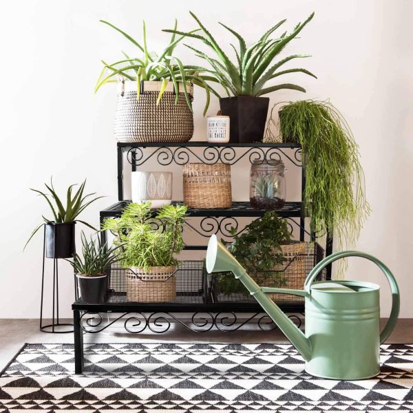 3 Tier Metal Stand - Metal shelves and frame Durable Ready to use - Image 2