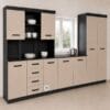 Affordable Grey Kitchen Cupboard Set 2400 mm wide Affordable_main image