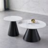 Round Stone Table Set, Living room Heat and break resistant New at 5starfurniture.co.za