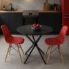 black-table-red-chairs-glass-dining-set-three-pieces-included-at-5starfurniture.co.za