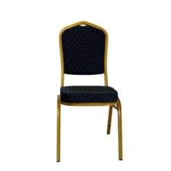 black-and-gold-frame-upholstered