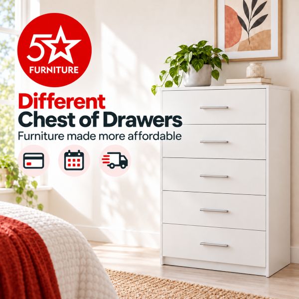 Chest Of Drawers For Sale | 5Star Furniture